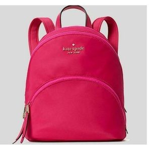 Kate spade backpack & cosmetic bag